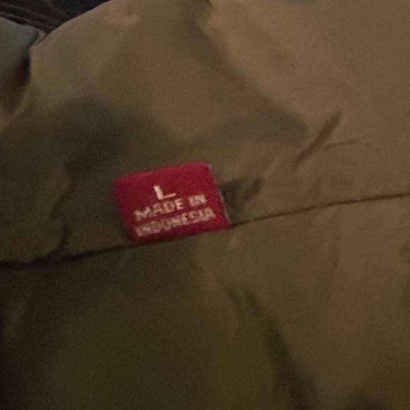 Levis coat Women’s Duck Down Faux Fur Hooded Parka Jacket L u2K - Picture 5 of 8